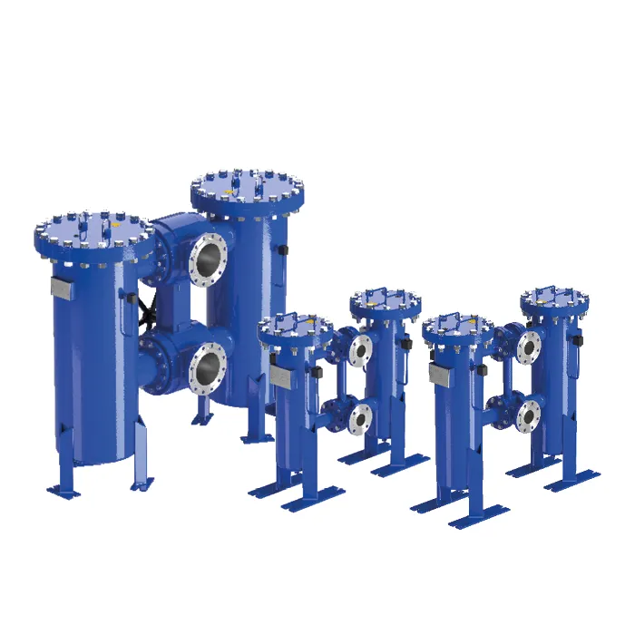 Stainless multi-basket strainer and duplex housings